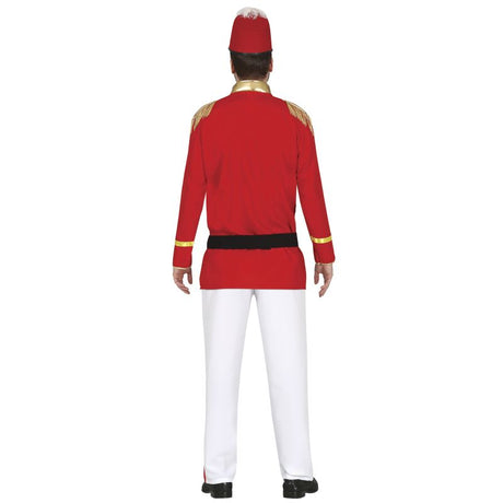 Disfraz de Majorette para hombre Espalda