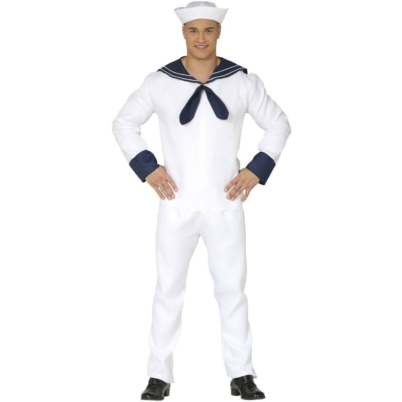 Disfraz de Marinero Blanco Tradicional para hombre