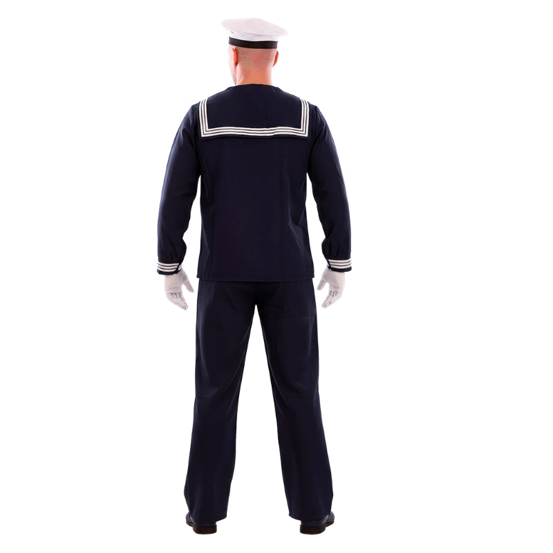 Disfraz de Marinero  Tradicional para hombre Espalda