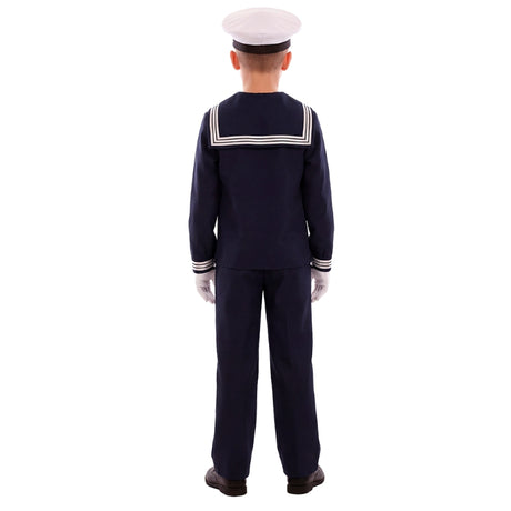 Disfraz de Marinero Tradicional niño Espalda