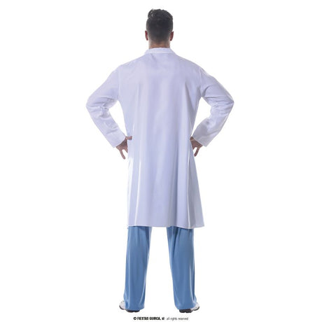 Disfraz de Médico Cirujano para hombre Espalda