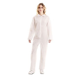 Disfraz de Mono de Trabajo Blanco adulto unisex Mujer
