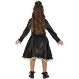 Disfraz de Muñeca Vintage para niña Espalda