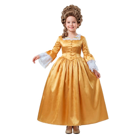 Disfraz de Noble Época para niña