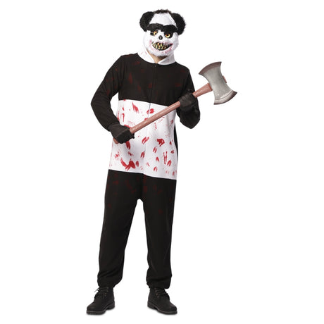 Disfraz de Panda Asesino para hombre