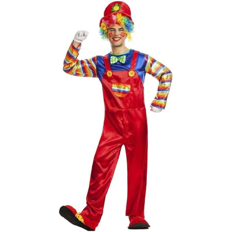 Disfraz de Payaso Valentín para hombre