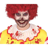 Disfraz de Payaso Zombie Hamburguesería para hombre Detalle