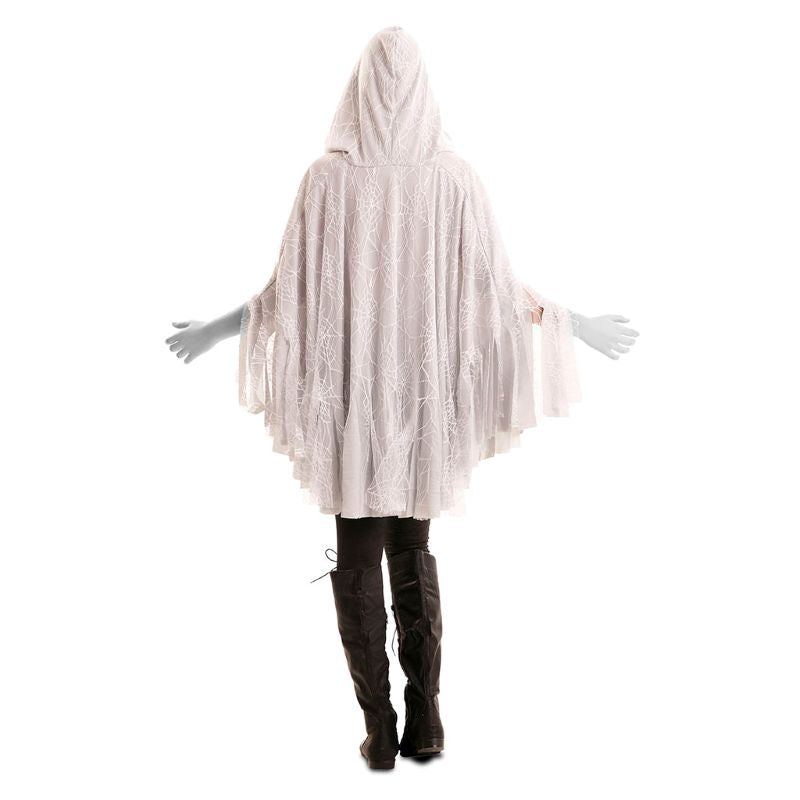 Disfraz Poncho Fantasma  adulto unisex Espalda
