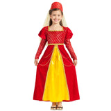 Disfraz de Princesa Medieval Isabel para niña