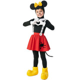 Disfraz de Ratoncita Minnie con parche para niña