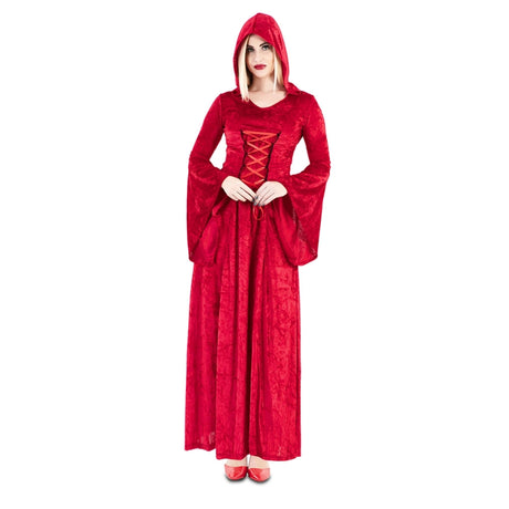 Disfraz de Reina Roja Medieval para mujer