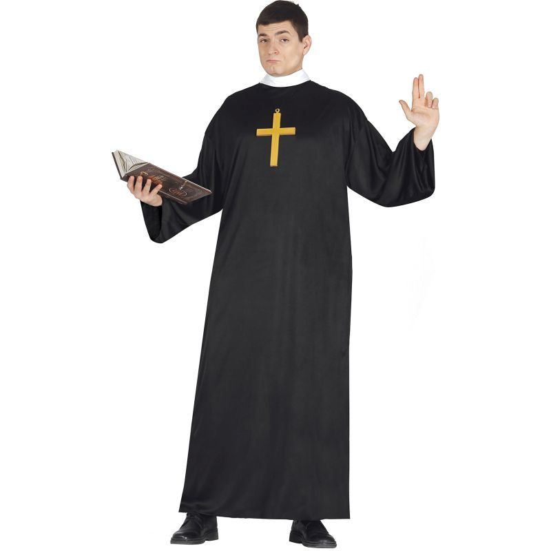 Disfraz de Sacerdote Clásico para hombre