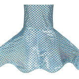 Disfraz de Sirena Azul Fantasía para niña Detalle Bis