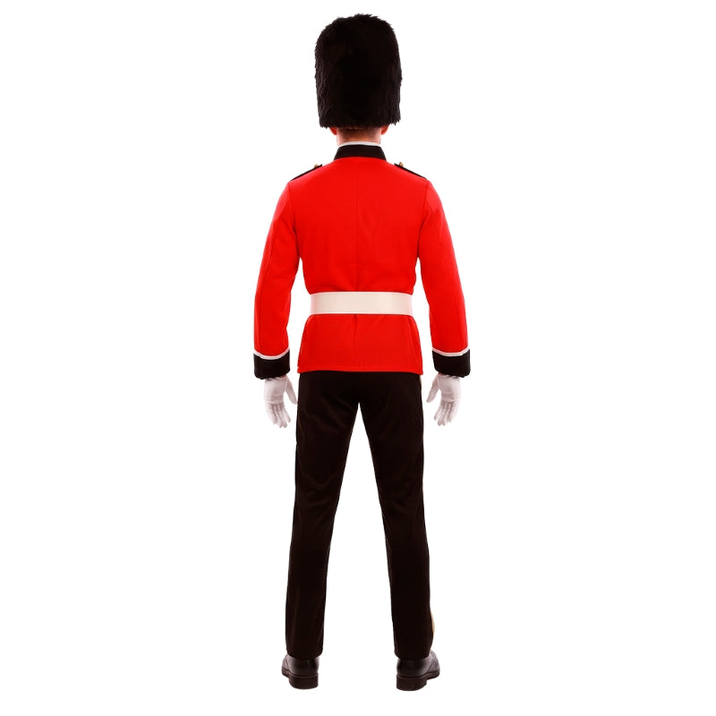 Disfraz de Soldado Guardia Inglesa para hombre Espalda