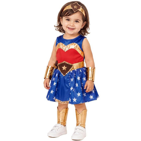 Disfraz de Superheroína Mujer Maravilla para bebé