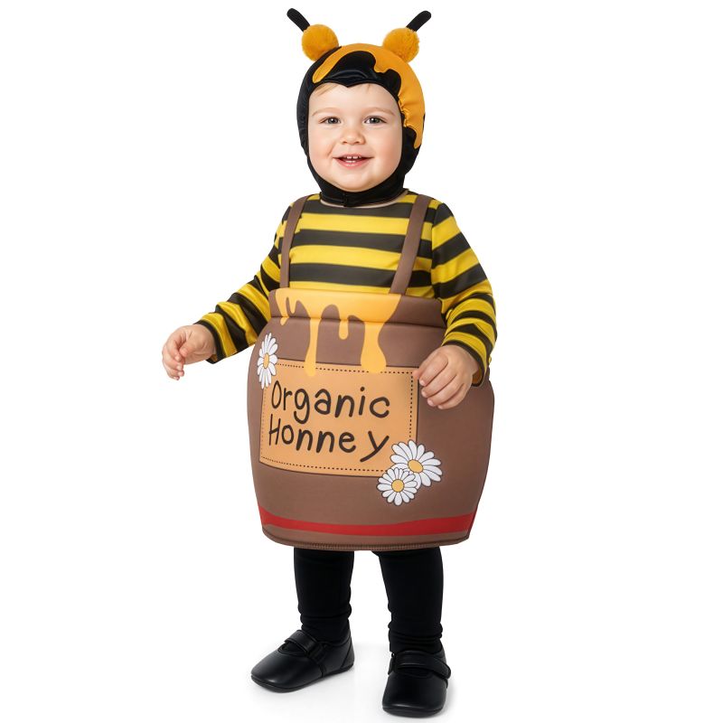 Disfraz de Tarro de Miel Abejita para bebé