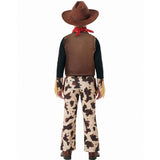 Disfraz de Vaquero Rancho fuerte Infantil Espalda