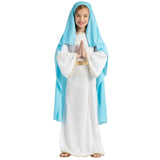 Disfraz de Virgen María Tradicional para niña