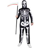 Disfraz de Esqueleto brilla en la oscuridad para hombre