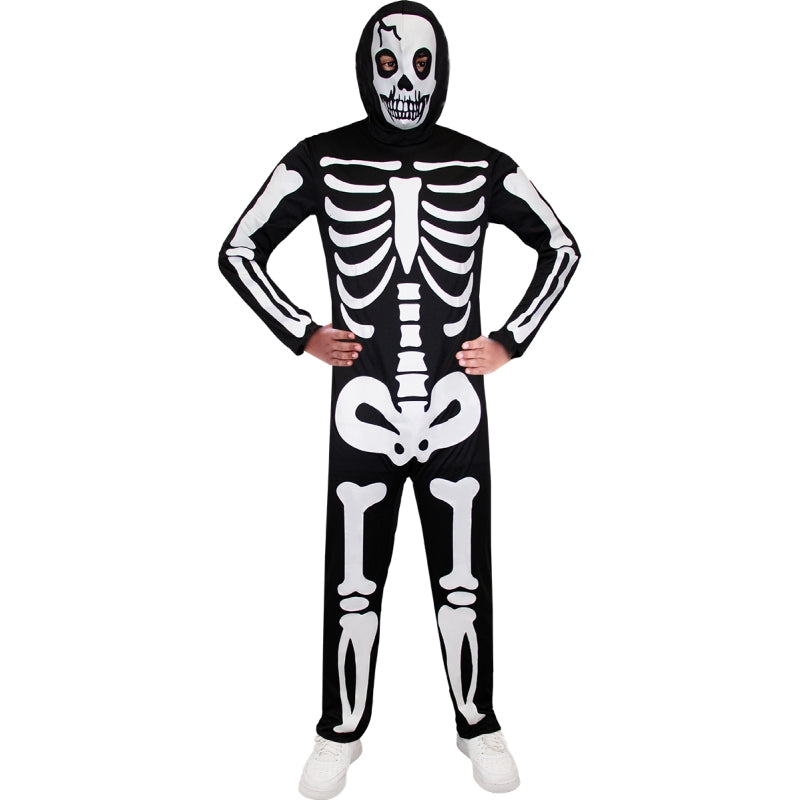 Disfraz de Esqueleto brilla en la oscuridad para niño