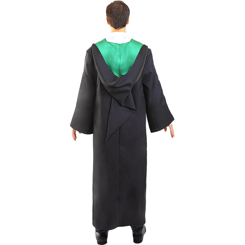 Disfraz de Slytherin de Hogwarts para adulto Espalda
