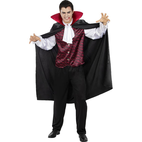 Disfraz de Conde Drácula para hombre para hombre Bis