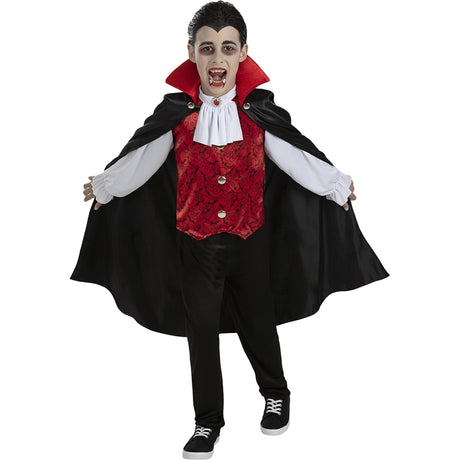 Disfraz de Conde Drácula para niño