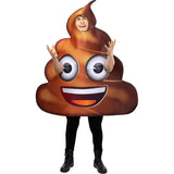 Disfraz de Emoji Caca Marrón adulto unisex 