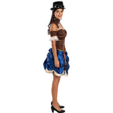 Disfraz de Steampunk Corto para mujer Perfil