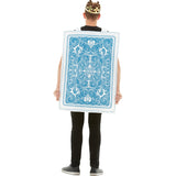 Disfraz de Carta de Póker Rey de Corazones adulto unisex Espalda