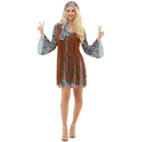 Disfraz de Hippie de la Paz para mujer