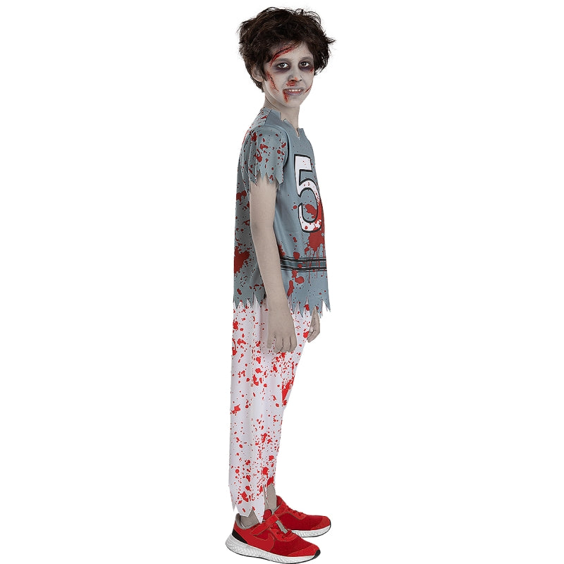 Disfraz de Jugador de Rugby Zombie para niño Perfil