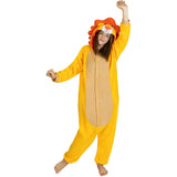 Disfraz de Pijama León Onesie adulto unisex Bis