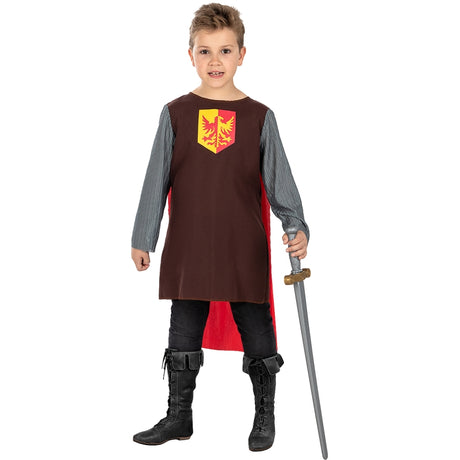 Set di 2 accessori per costume da re per bambini, mantello e Set di 2 accessori per costume da re per bambini, mantello e