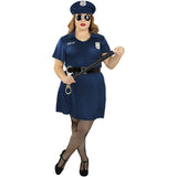 Disfraz de Oficial de Policía para mujer Talla Grande