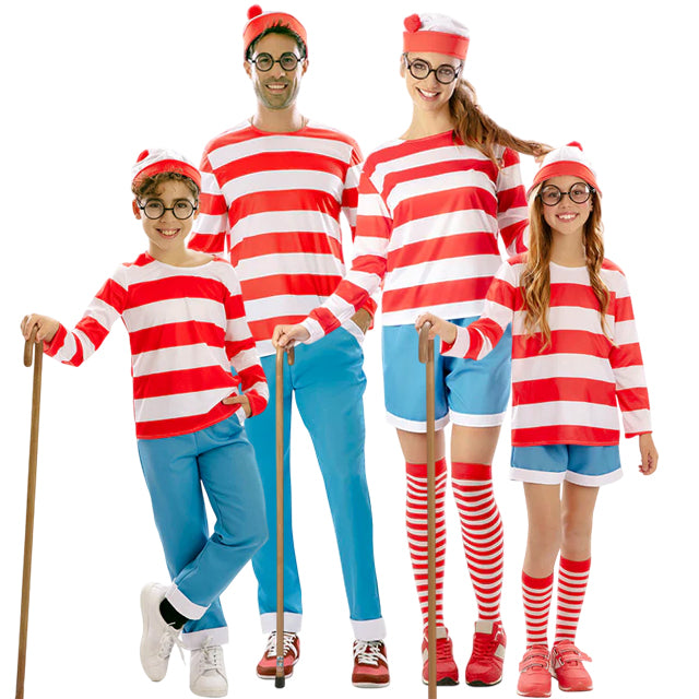 Disfraces Dónde está Wally para grupos y familias