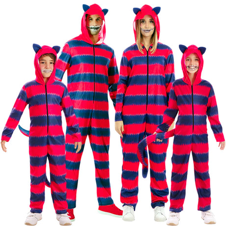 Disfraces Gato Cheshire para grupos y familias