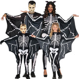 Disfraces Murciélagos Esqueleto para grupos y familias
