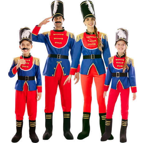 Disfraces Soldados de Juguete Cascanueces para grupos y familias