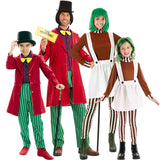 Disfraces Willy Wonka y Oompa-Loompa para grupos y familias