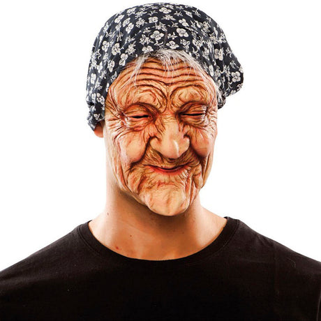 Máscara Anciana Látex