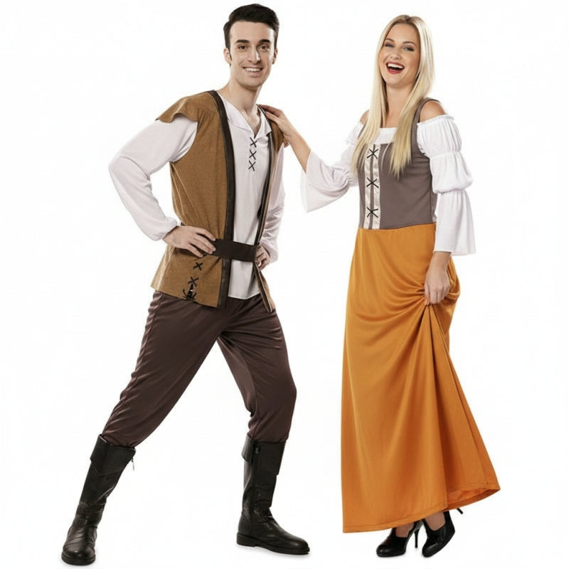 Costumi di coppia Locandieri medievali