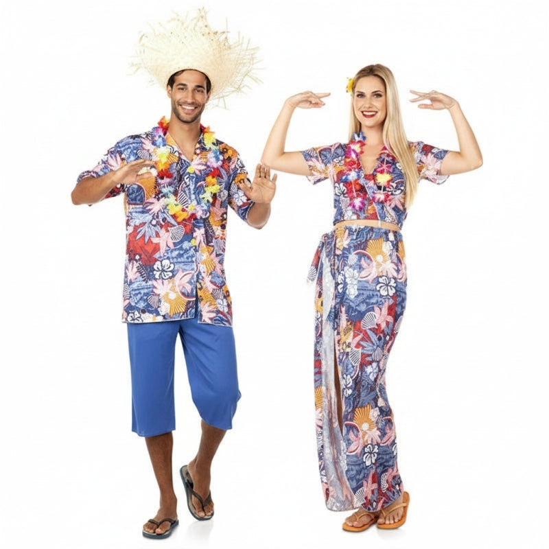 Costumi di coppia Hawaiani