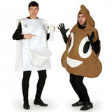 Costumi di coppia Toilette e Cacca