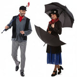 Costumi di coppia Spazzacamino e Mary Poppins