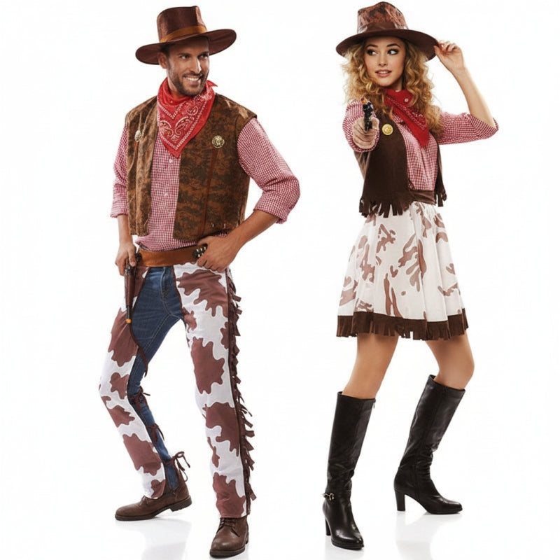 Costumi di coppia Cowboys