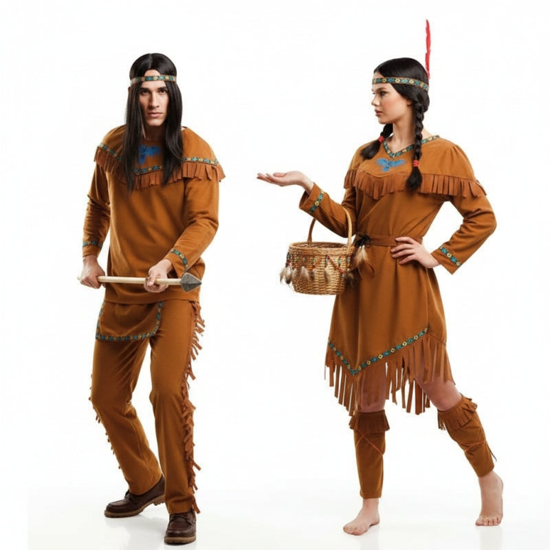 Costumi di coppia Indiani americani
