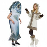 Costumi di coppia Pesce e Eschimese Siberiano