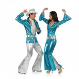Costumi di coppia discoteca blu