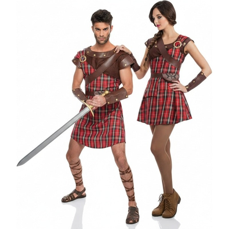 Costumi di coppia Guerrieri scozzesi